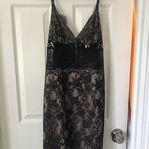Victoria’s Secret Black Lace Slip dress